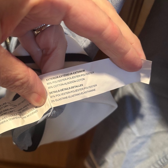 Denim & Flower Men's New Oxford Jacket in Blue Small NWT - Picture 6 of 7